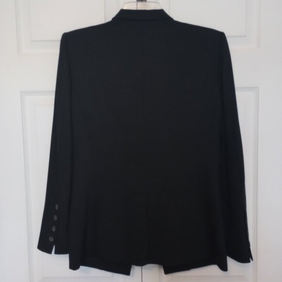 Designer Helmut Lang Black Wool Blazer sz 4 - Picture 8 of 13